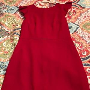 Boutique style red dress